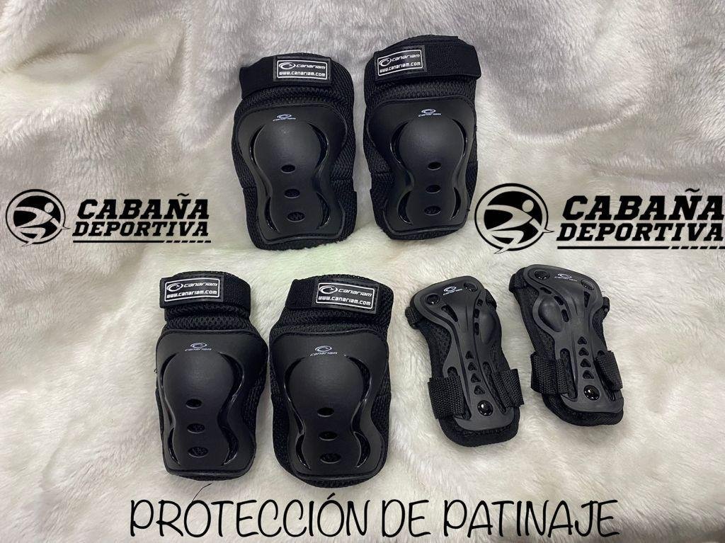 KIT DE PROTECCION CANARIAM PARA PATINAJE – Eurobike