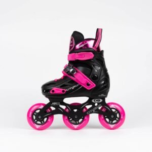 PATINES CITYRUN TRANSFORMERS GALAXY 28-31 NEGRO FUCSIA