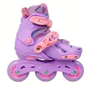 PATINES CANARIAM GUMMY 28-31 LILA-ROSADO