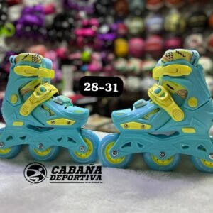 Patines Canariam Gummy 28-31 Azul Claro