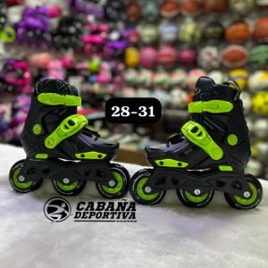 Patines Canariam Gummy 28-31 Negro