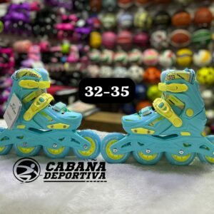 Patines Canariam Gummy 32-35 Azul Claro