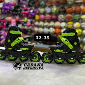 Patines Canariam Gummy 32-35 Negro