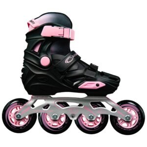 PATINES CANARIAM ROMAX 33-36 NEGRO-ROSADO