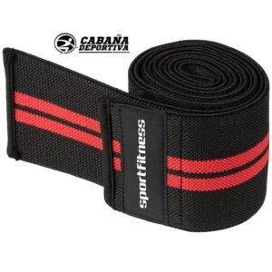 BANDAS SE RODILLA SQUAT VERDE-ROJA-GRIS