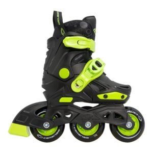 PATINES CANARIAM GUMMY 24-27 NEGRO-VERDE