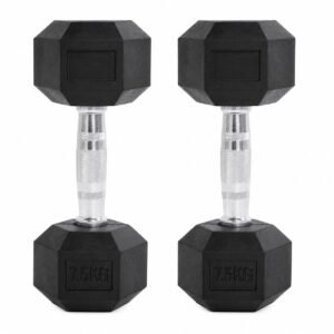MANCUERNA HEXAGONAL DE 7.5KG
