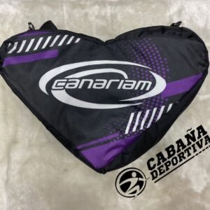 BOLSO PATINAJE CORAZON MORADO