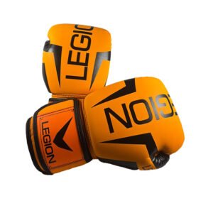 GUANTES DE BOXEO LEGION NARANJA REFLECTIVO 12OZ
