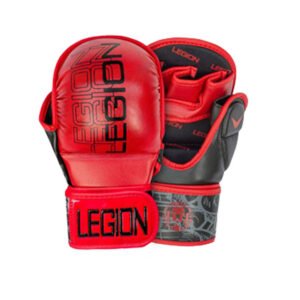 GUANTES DE COMBATE HIBRIDO LEGION INCREIBLE COLLECTION ROJO