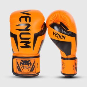 GUANTE DE BOXEO VENUM ELITE NARANJA 140Z
